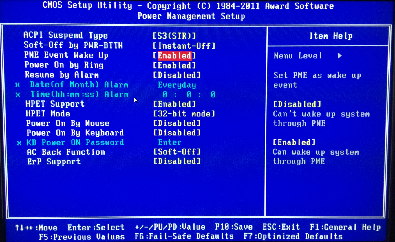 xibo wol wake on lan hostname