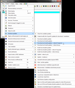 Using BatchPatch To Remotely Install Windows Updates