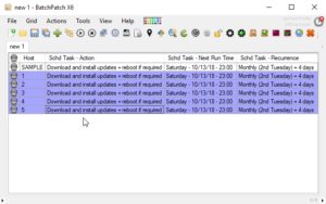 Using a Row Template to Automatically Apply Tasks to New Rows in a ...